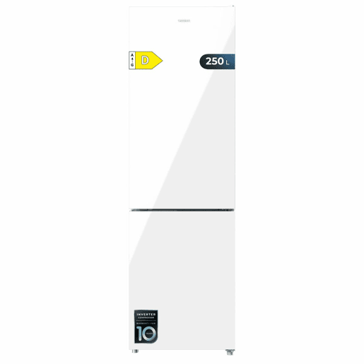 Frigorífico Combinado Cecotec Bolero CoolMarket Combi 250 Branco