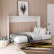 Cama Plegable Dormitorio Juvenil Cama de Invitados Horizontal Cama Plegable Dormitorio Juvenil Cama de Invitados Horizontal Blanco