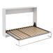 Cama Plegable Dormitorio Juvenil Cama de Invitados Horizontal Cama Plegable Dormitorio Juvenil Cama de Invitados Horizontal Blanco