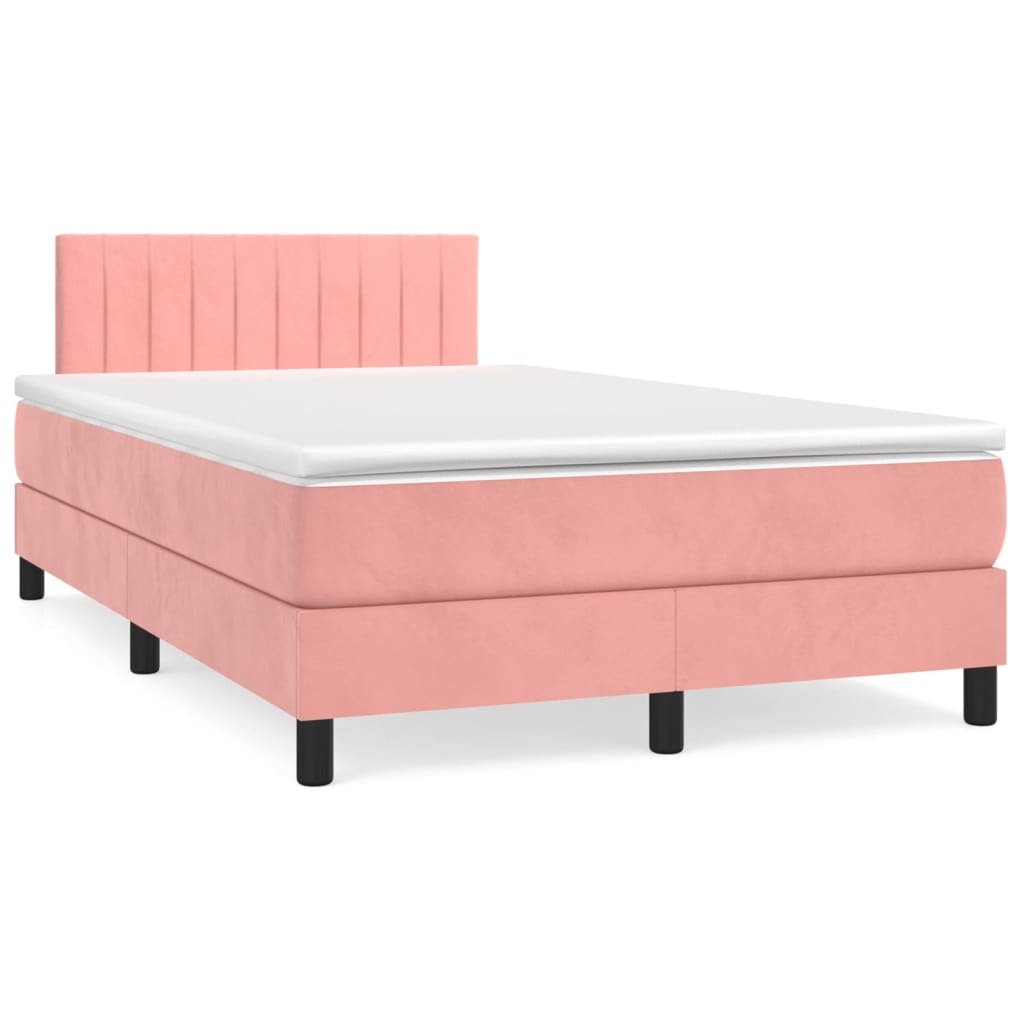 Cama box spring 120x200 Rosa