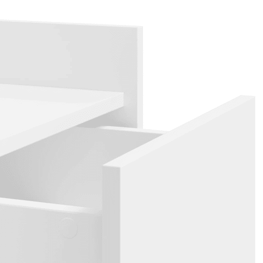 vidaXL Mesa de cabeceira 45x50x65 cm derivados de madeira branco vidaXL Mesa de cabeceira 45x50x65 cm derivados de madeira branco