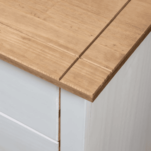 vidaXL Mesa de cabeceira 46x40x57 cm madeira de pinho panama branco vidaXL Mesa de cabeceira 46x40x57 cm madeira de pinho panama branco