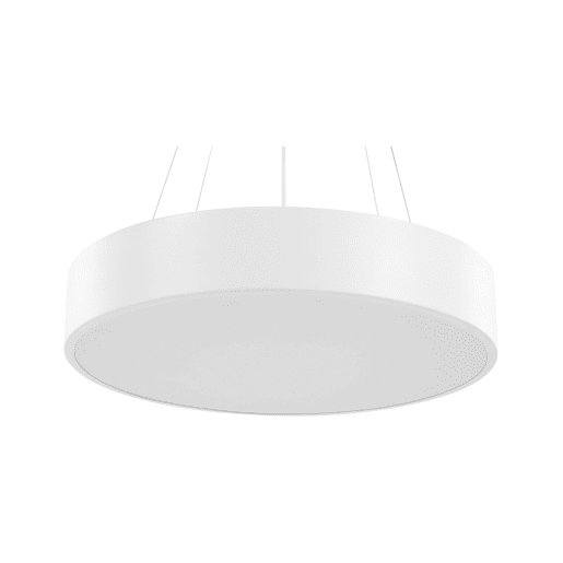 Candeeiro LED suspenso BALILI Metal Branco