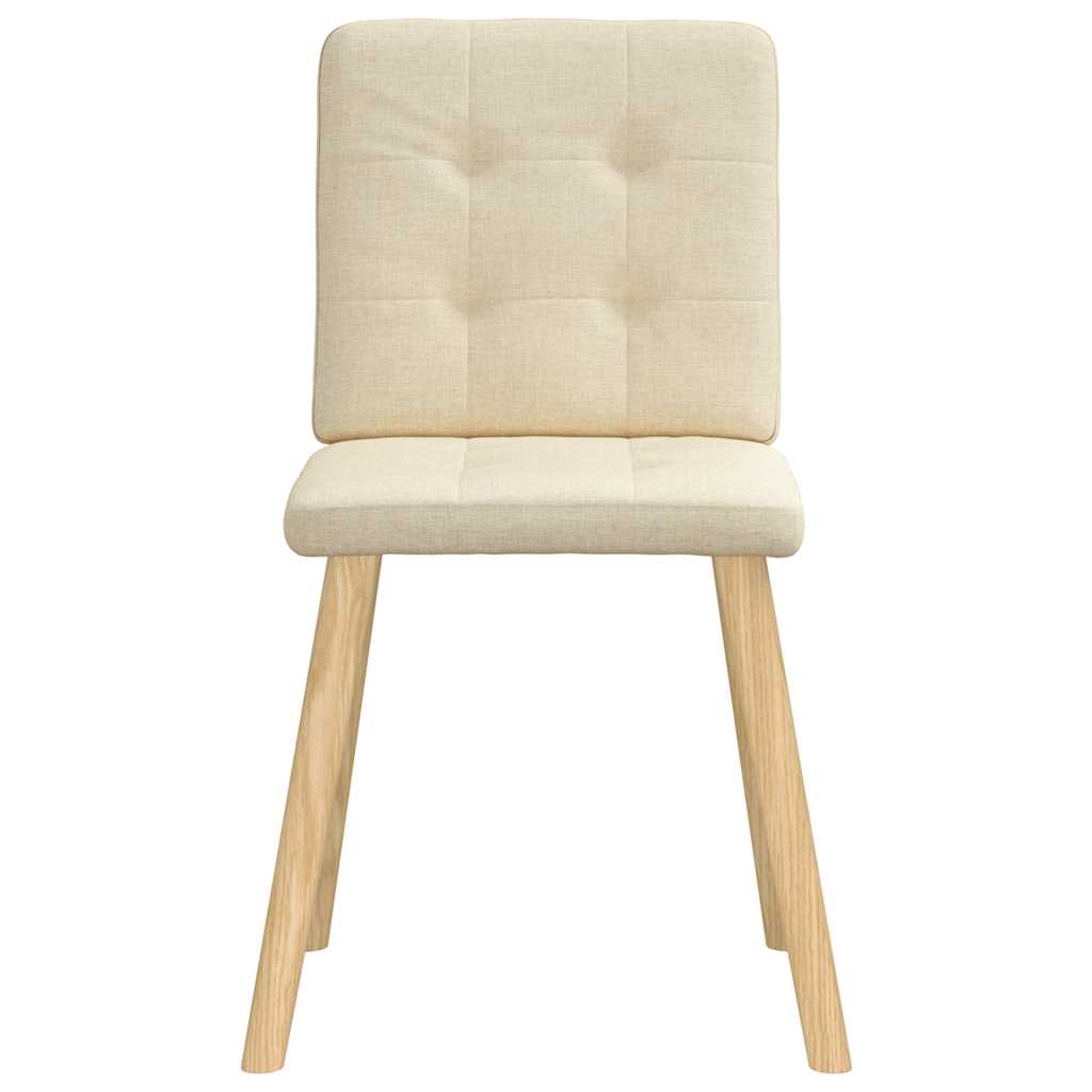 VidaXL Juego De Sillas De Comedor De 4 Piezas, Sillas De Estilo Rústico De Diseño Clásico Con Respaldos Cuadrados Y Asientos Acolchados De Terciopelo, Construcción De Madera De Caucho Maciza, Color