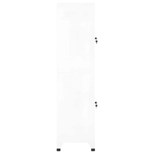 vidaXL Cacifo 38x45x180 cm aço branco vidaXL Cacifo 38x45x180 cm aço branco