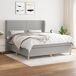 Cama box spring 160x200 Cama box spring 160x200 Azul
