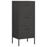 vidaXL Armário de arrumação aço 42,5x35x101,5 cm antracite