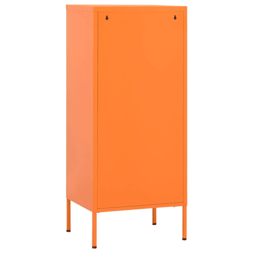 vidaXL Armário de arrumação aço 42,5x35x101,5 cm laranja vidaXL Armário de arrumação aço 42,5x35x101,5 cm laranja