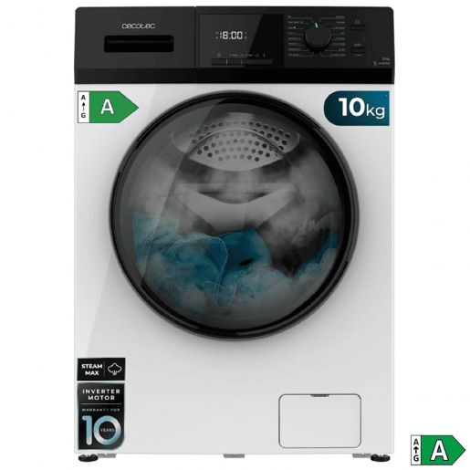 Máquina de lavar Cecotec Bolero Dresscode 10410 Inverter 1400 rpm 10 kg