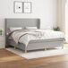 Cama box spring 160x200 Cama box spring 160x200 Gris