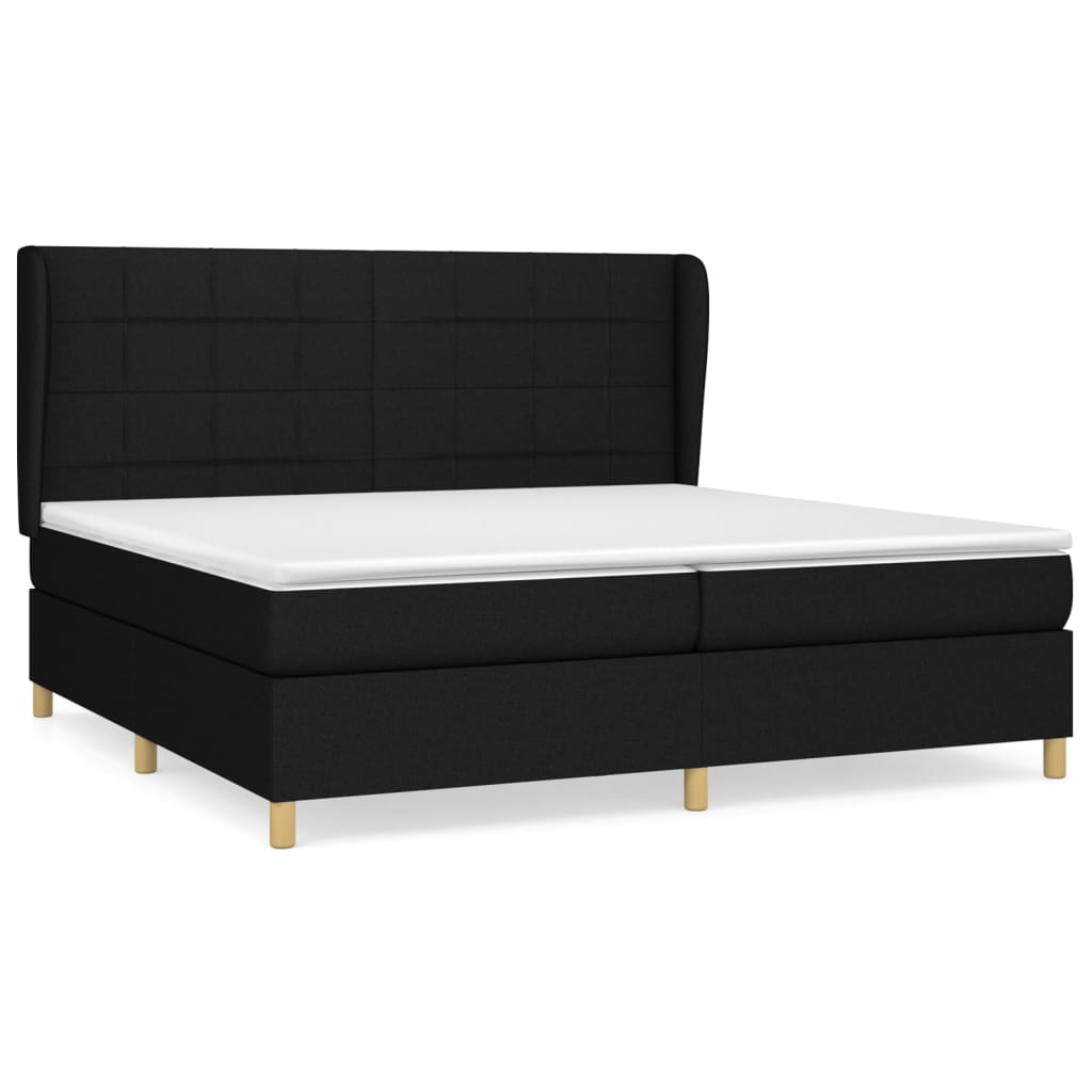 Cama box spring 200x200 Negro