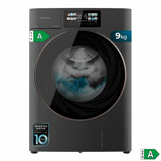 Máquina de lavar Cecotec Bolero DressCode 9950 Autodose Inverter 3D 1400 rpm 9 kg
