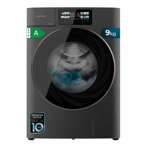 Máquina de lavar Cecotec Bolero DressCode 9950 Autodose Inverter 3D 1400 rpm 9 kg