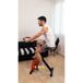 Bicicleta Ultrasport para Entrenamiento en Casa - Compacta y Eficaz Bicicleta Ultrasport para Entrenamiento en Casa - Compacta y Eficaz Negro/ Naranja