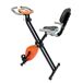 Bicicleta Ultrasport para Entrenamiento en Casa - Compacta y Eficaz Bicicleta Ultrasport para Entrenamiento en Casa - Compacta y Eficaz Negro/ Naranja