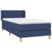 Cama box spring 80x200 Cama box spring 80x200 Azul