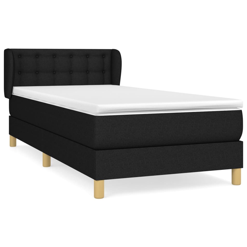 Cama box spring 90x200 Negro