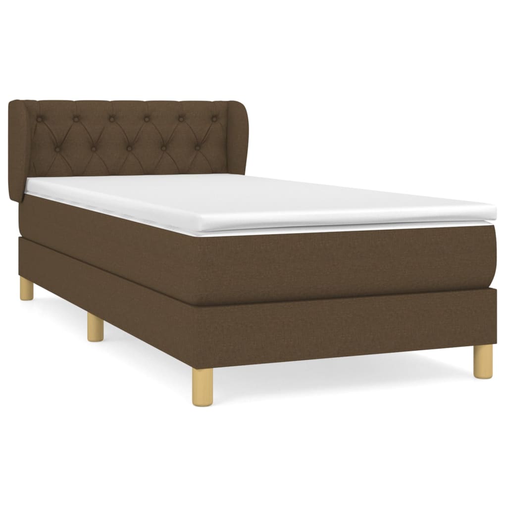 Cama box spring 80x200 Marrón
