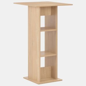 vidaXL Mesa de bar 60x60x110 cm cor carvalho