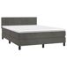 Cama box spring 140x190 Cama box spring 140x190 Gris Oscuro