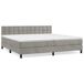 Cama box spring 200x200 Cama box spring 200x200 Azul