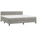 Cama box spring 200x200 Cama box spring 200x200 Azul