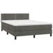 Cama box spring 140x190 Cama box spring 140x190 Gris Oscuro