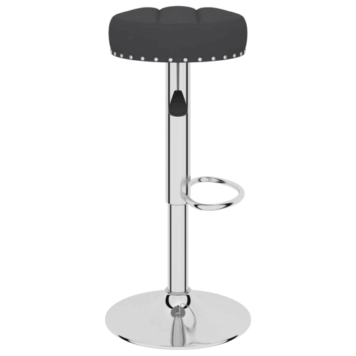 vidaXL Bancos de bar 2 pcs tecido preto vidaXL Bancos de bar 2 pcs tecido preto