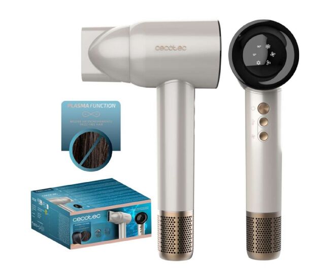 Cecotec secadores de pelo bldc ionicare rockstar nano iontech champagne