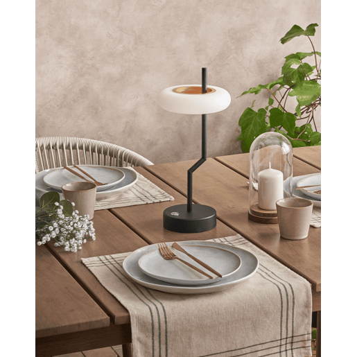 Beliani Candeeiro de mesa ALVIELA Beliani Candeeiro de mesa ALVIELA
