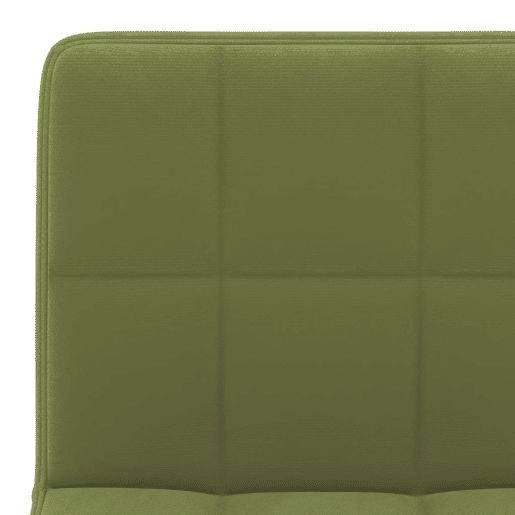 vidaXL Banco de bar veludo verde-claro