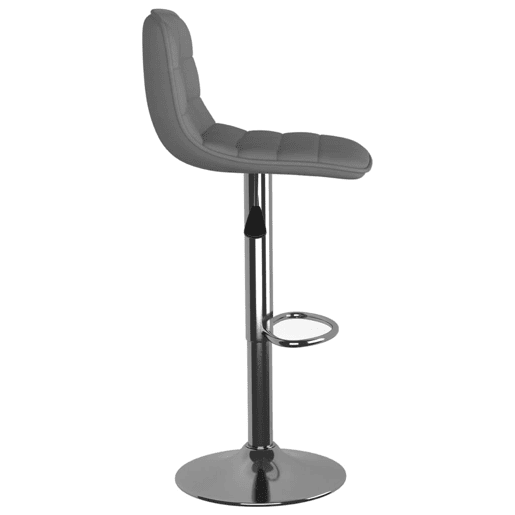 vidaXL Bancos de bar 2 pcs tecido cinzento-claro vidaXL Bancos de bar 2 pcs tecido cinzento-claro