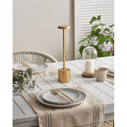Beliani Candeeiro de mesa LIZANDRO