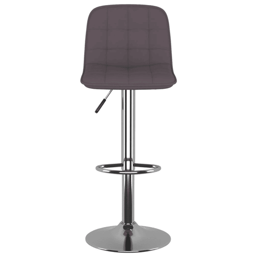 vidaXL Bancos de bar 2 pcs tecido cinzento-acastanhado