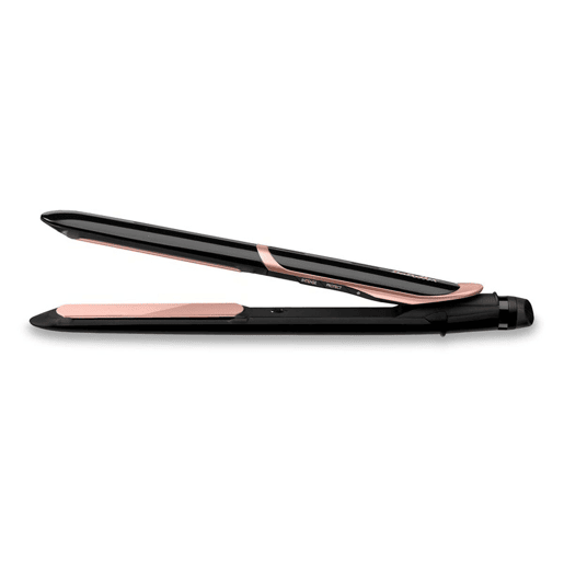 Ferro de Cabelo Babyliss Super Smooth 235 Preto Cor de Rosa Preto  Ouro rosa