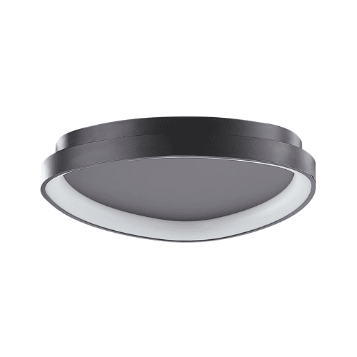 Candeeiro de teto LED NANDING Metal Preto