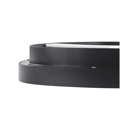 Candeeiro de teto LED NANDING Metal Preto