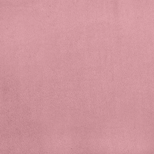 vidaXL Sofá-cama veludo rosa