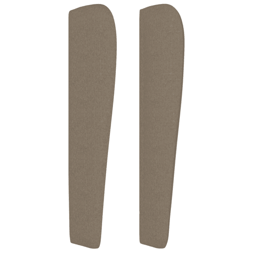 vidaXL Cabeceira cama c abas tecido 93x23x118128cm cinza-acastanhado vidaXL Cabeceira cama c abas tecido 93x23x118128cm cinza-acastanhado