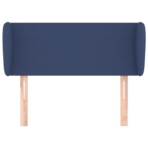 vidaXL Cabeceira de cama c abas tecido 83x23x7888 cm azul