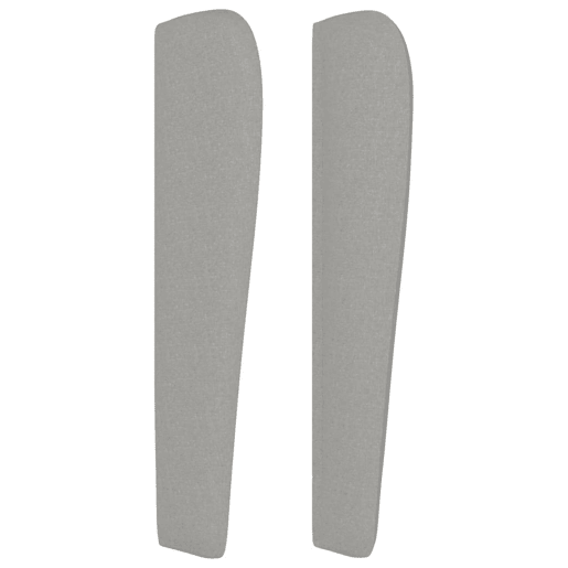 vidaXL Cabeceira cama c abas tecido 163x23x118128 cm cinzento-claro vidaXL Cabeceira cama c abas tecido 163x23x118128 cm cinzento-claro