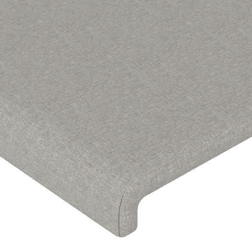 vidaXL Cabeceira cama c abas tecido 163x23x118128 cm cinzento-claro vidaXL Cabeceira cama c abas tecido 163x23x118128 cm cinzento-claro