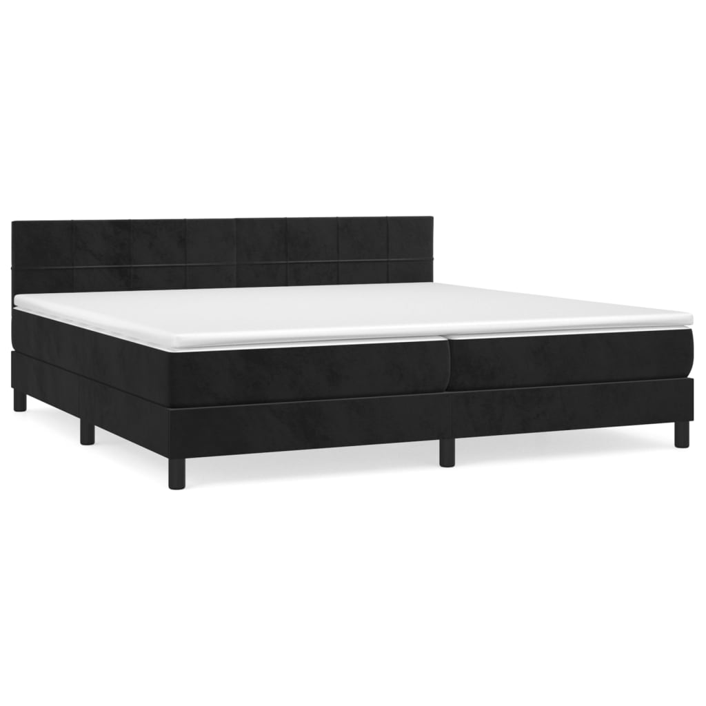Cama box spring 200x200 Negro