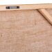 Cuadro de madera y tela impresa Cuadro de madera y tela impresa Multicolor