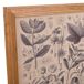 Cuadro de madera y tela impresa Cuadro de madera y tela impresa Multicolor