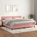 Cama box spring 200x200 Cama box spring 200x200 Azul