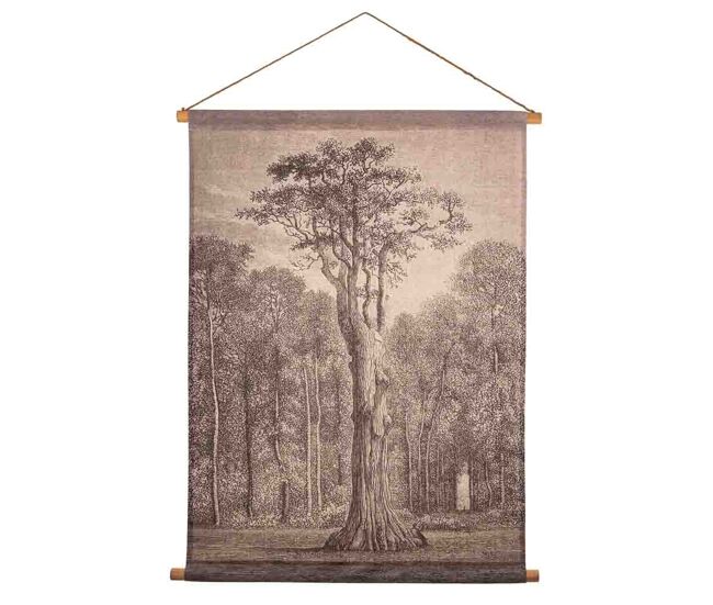 Lienzo pergamino de tela impresa 76x97x3 cm