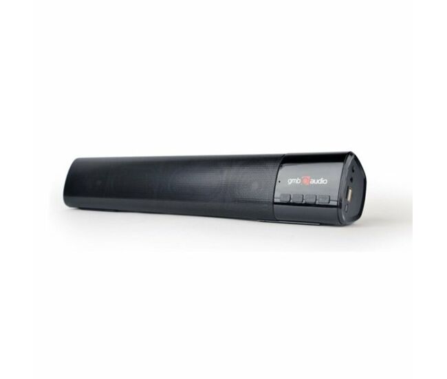 Barra de sonido gembird spk-bt-bar400-01 10w negro