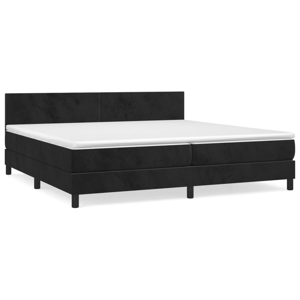Cama box spring 200x200 Negro