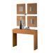Juego de 4 Espejos Lupe Estilo Moderno Juego de 4 Espejos Lupe Estilo Moderno Madera Clara